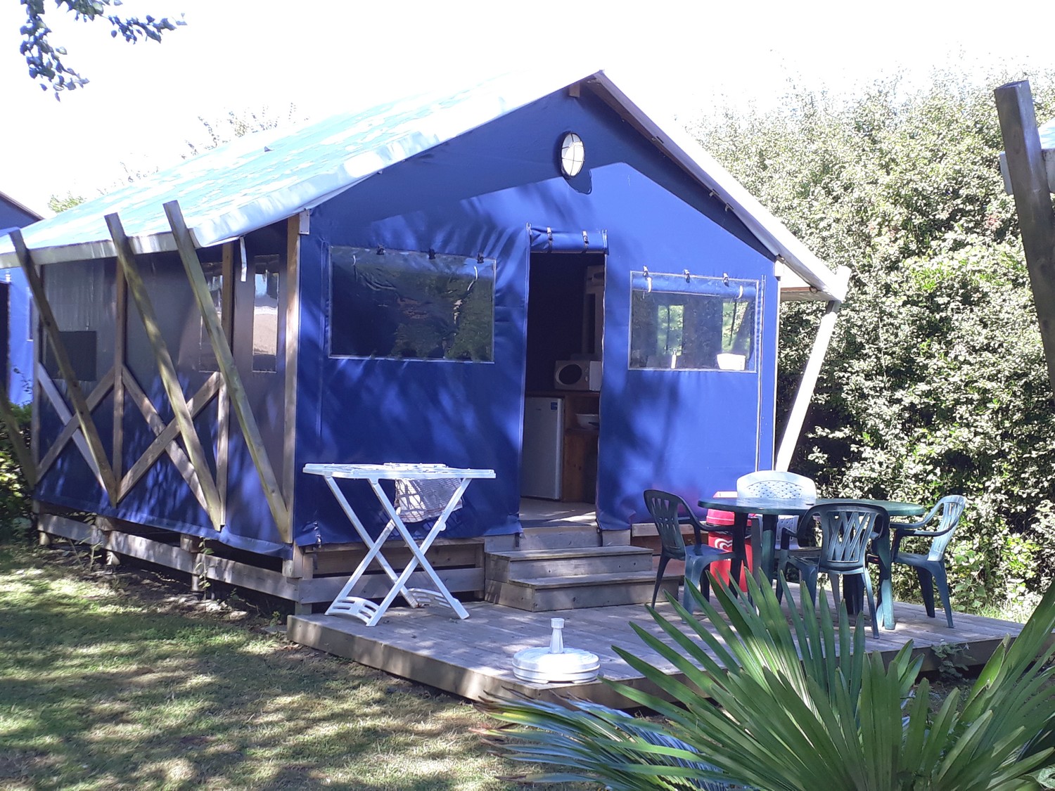 Tente toilée Lodge à la location dans le Finistère